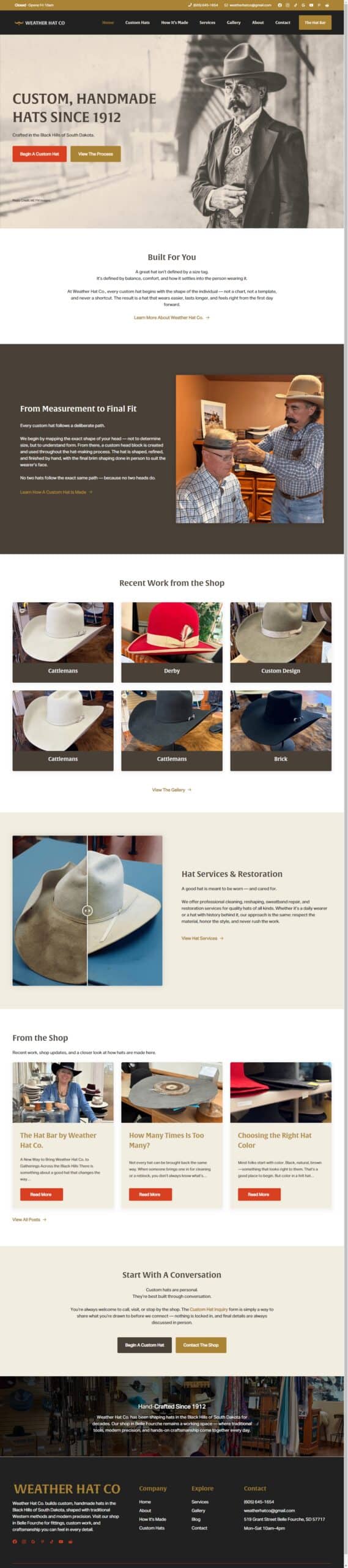 Weather Hat Company
