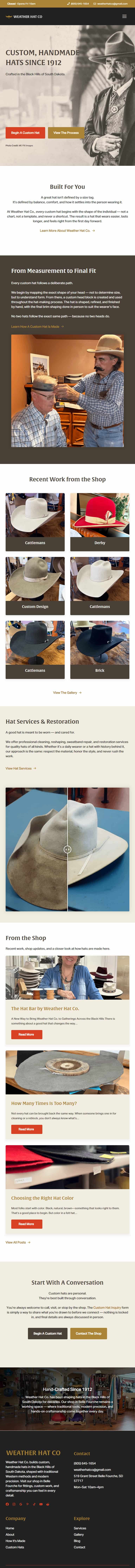 Weather Hat Company